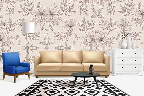 R.N. Solutions Decorative Vinyl Self Adhesive Wallpaper (16-inch x 90 Inch)