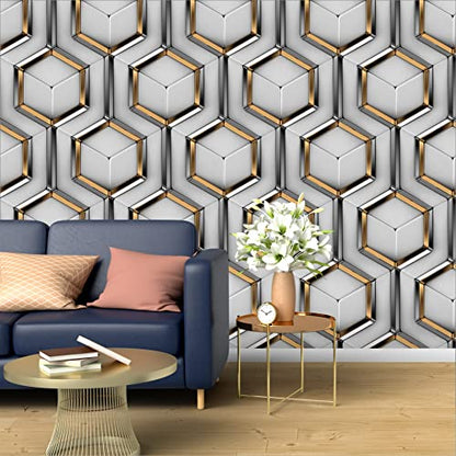 R.N. Solutions Self Adhesive Wallpaper -Decor (40 x 228 cm) 119