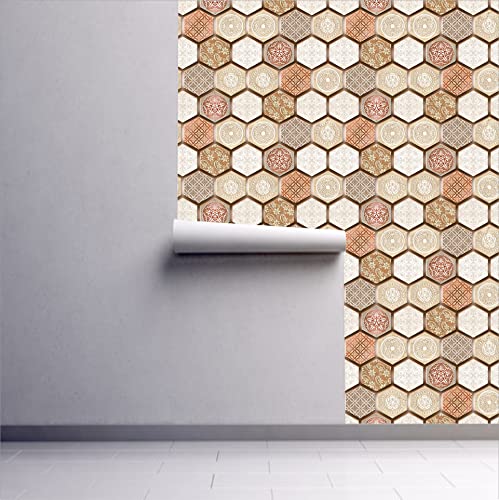 R.N. Solutions Self Adhesive Wallpaper -Decor (40 x 228 cm)