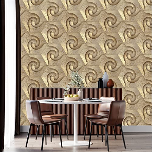 R.N. Solutions Self Adhesive Wallpaper Spiral Fantasy-Decor (40 x 228 cm)
