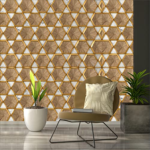 R.N. Solutions Self Adhesive Wallpaper -Decor (40 x 228 cm)