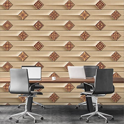 R.N. Solutions Self Adhesive Wallpaper -Decor (40 x 228 cm)