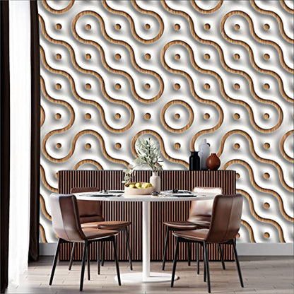 R.N. Solutions Self Adhesive Wallpaper Magic Maze - Decor (40 x 228 cm)