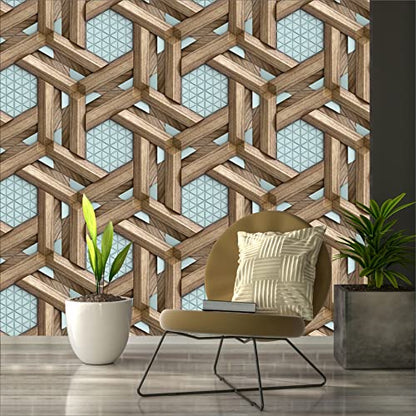R.N. Solutions Self Adhesive Wallpaper -Decor (40 x 228 cm)