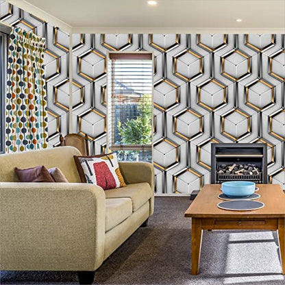 R.N. Solutions Self Adhesive Wallpaper -Decor (40 x 228 cm) 119