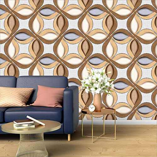 R.N. Solutions Self Adhesive Wallpaper -Decor (40 x 228 cm)