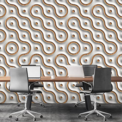 R.N. Solutions Self Adhesive Wallpaper Magic Maze - Decor (40 x 228 cm)