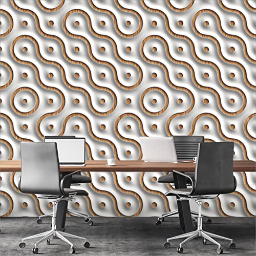 R.N. Solutions Self Adhesive Wallpaper Magic Maze - Decor (40 x 228 cm)