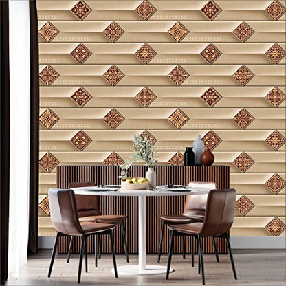 R.N. Solutions Self Adhesive Wallpaper -Decor (40 x 228 cm)