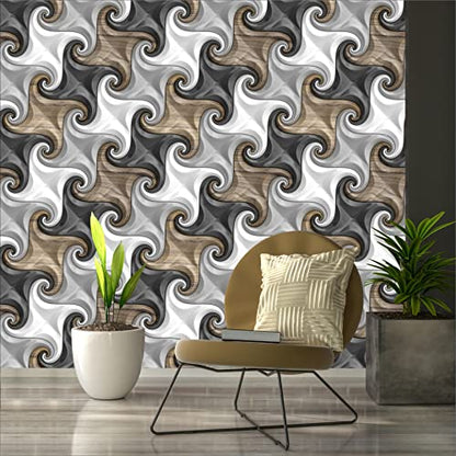 R.N. Solutions Self Adhesive Wallpaper -Decor (40 x 228 cm)