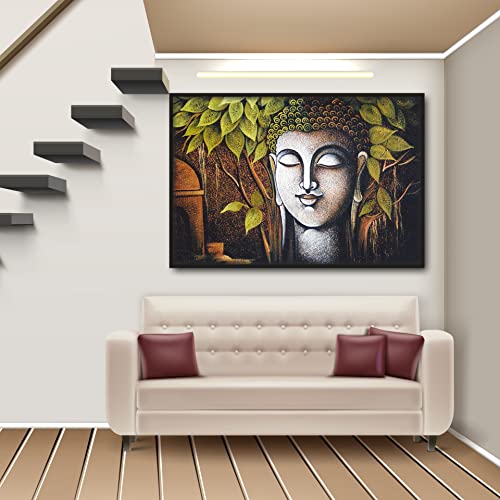 R.N Solutions Self Adhesive PVC Vinyl God Wall Sticker- Decor (Size 35x24 Inch)