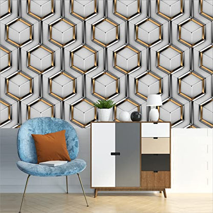 R.N. Solutions Self Adhesive Wallpaper -Decor (40 x 228 cm) 119