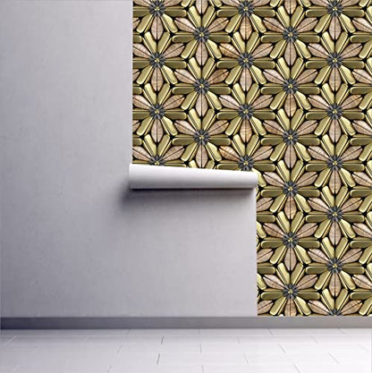R.N. Solutions Self Adhesive Wallpaper-Decor (40 x 228 cm)