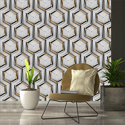 R.N. Solutions Self Adhesive Wallpaper -Decor (40 x 228 cm) 119