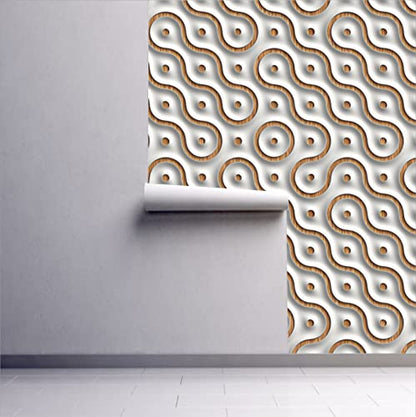 R.N. Solutions Self Adhesive Wallpaper Magic Maze - Decor (40 x 228 cm)