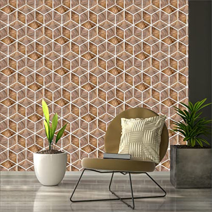 R.N. Solutions Self Adhesive Wallpaper -Decor (40 x 228 cm)