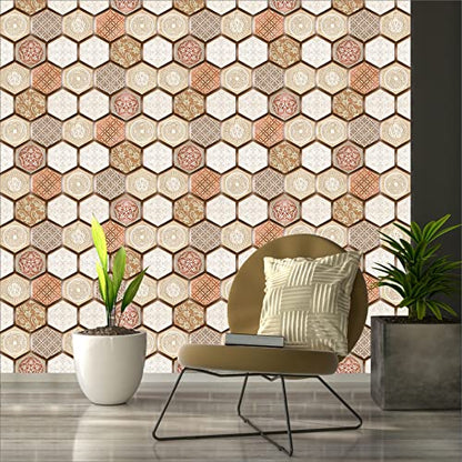 R.N. Solutions Self Adhesive Wallpaper -Decor (40 x 228 cm)