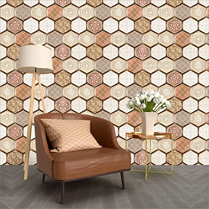 R.N. Solutions Self Adhesive Wallpaper -Decor (40 x 228 cm)