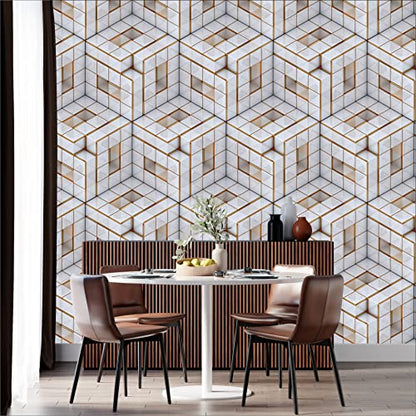 R.N. Solutions Self Adhesive Wallpaper -Decor (40 x 228 cm)