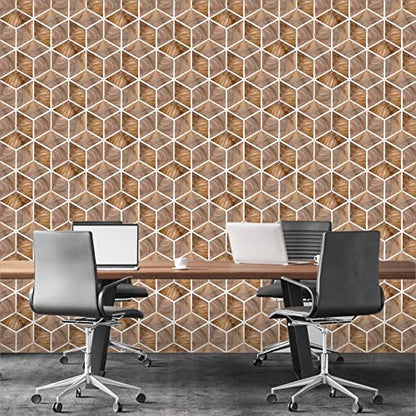R.N. Solutions Self Adhesive Wallpaper -Decor (40 x 228 cm)