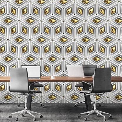 R.N. Solutions Self Adhesive Wallpaper -Decor (40 x 228 cm)