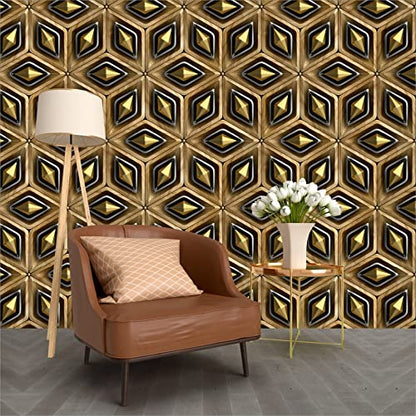 R.N. Solutions Self Adhesive Wallpaper -Decor (40 x 228 cm)